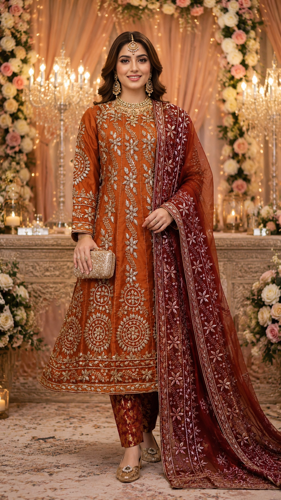 ✨ Luxury Handcrafted Multi Colour Formal Suit ✨