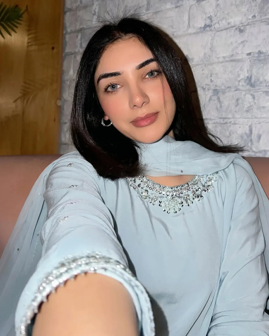 Pure Silk outfits In 3 Colours Hand Work