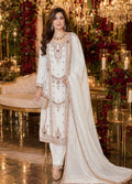 ✨ Luxury White Handcrafted Tussar Silk Outfit ✨