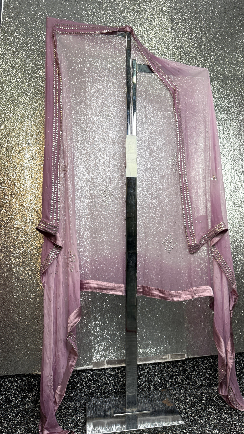 ✨ Luxury Handcrafted With Mukesh Lilac Formal Suit ✨